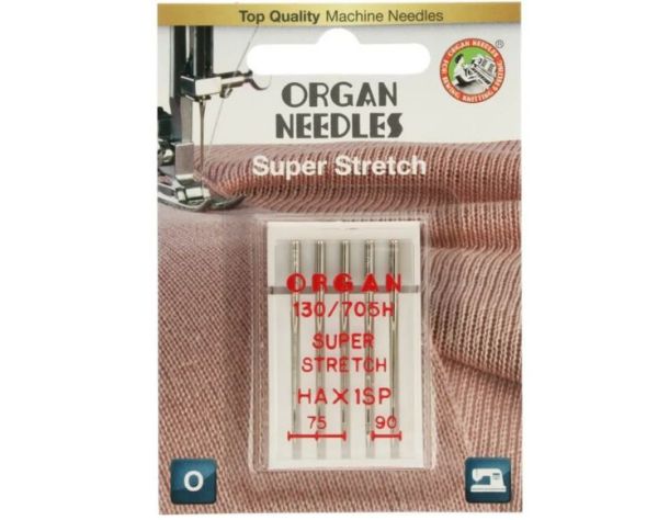 Maschinennadeln Organ Stärke 75-90 sortiert Super Stretch